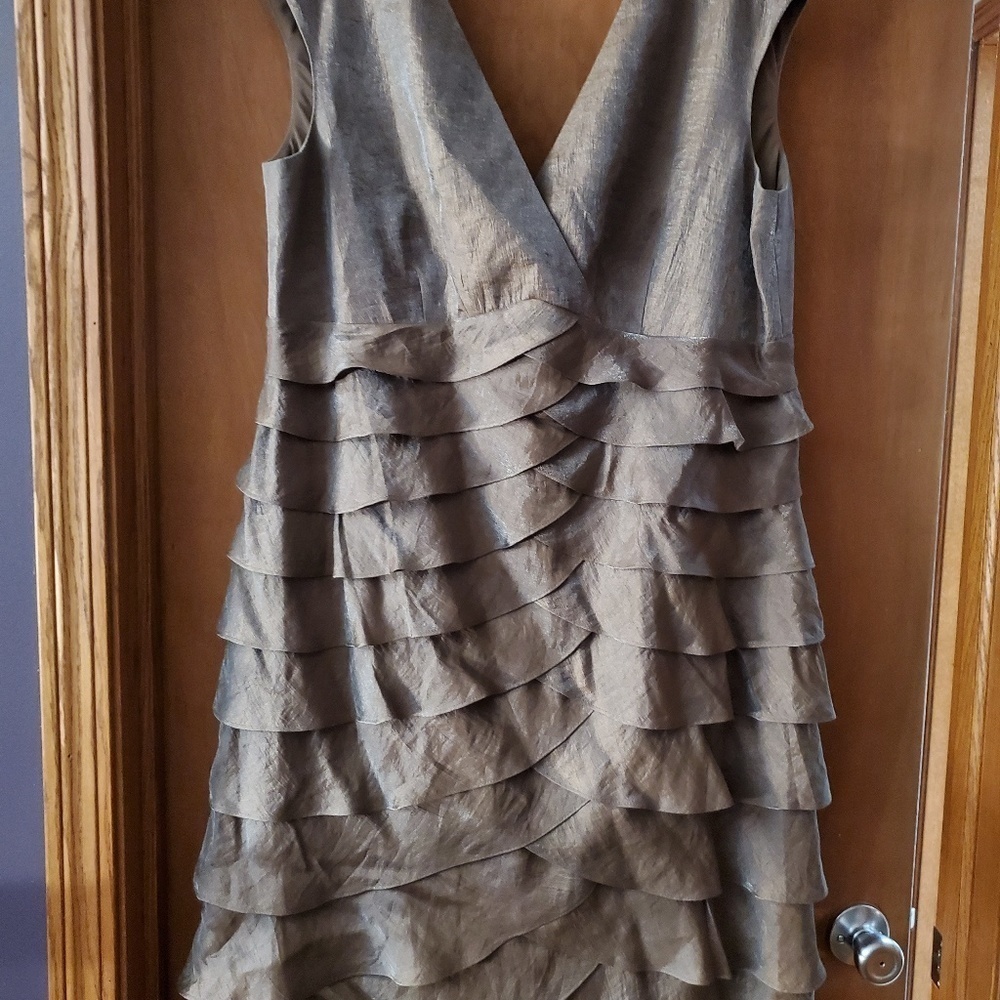 Jessica Howard Copper Brown‎ Cocktail Dress